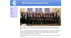 Desktop Screenshot of bluemoonharmony.co.uk