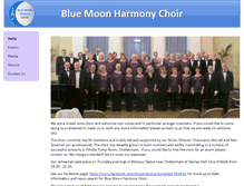 Tablet Screenshot of bluemoonharmony.co.uk